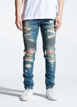 Skywalker Biker Denim (Vintage Wash)