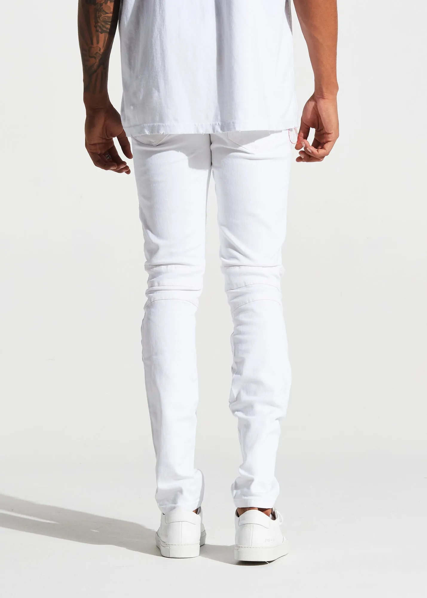 Smithers Biker Denim (White)