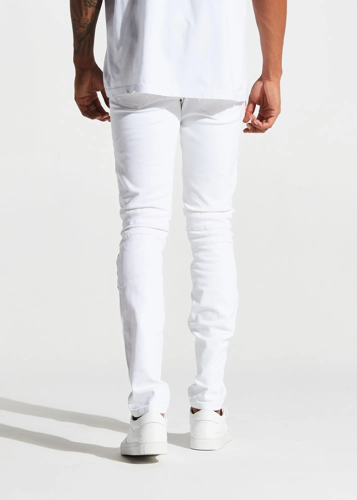 Smithers Biker Denim (White)