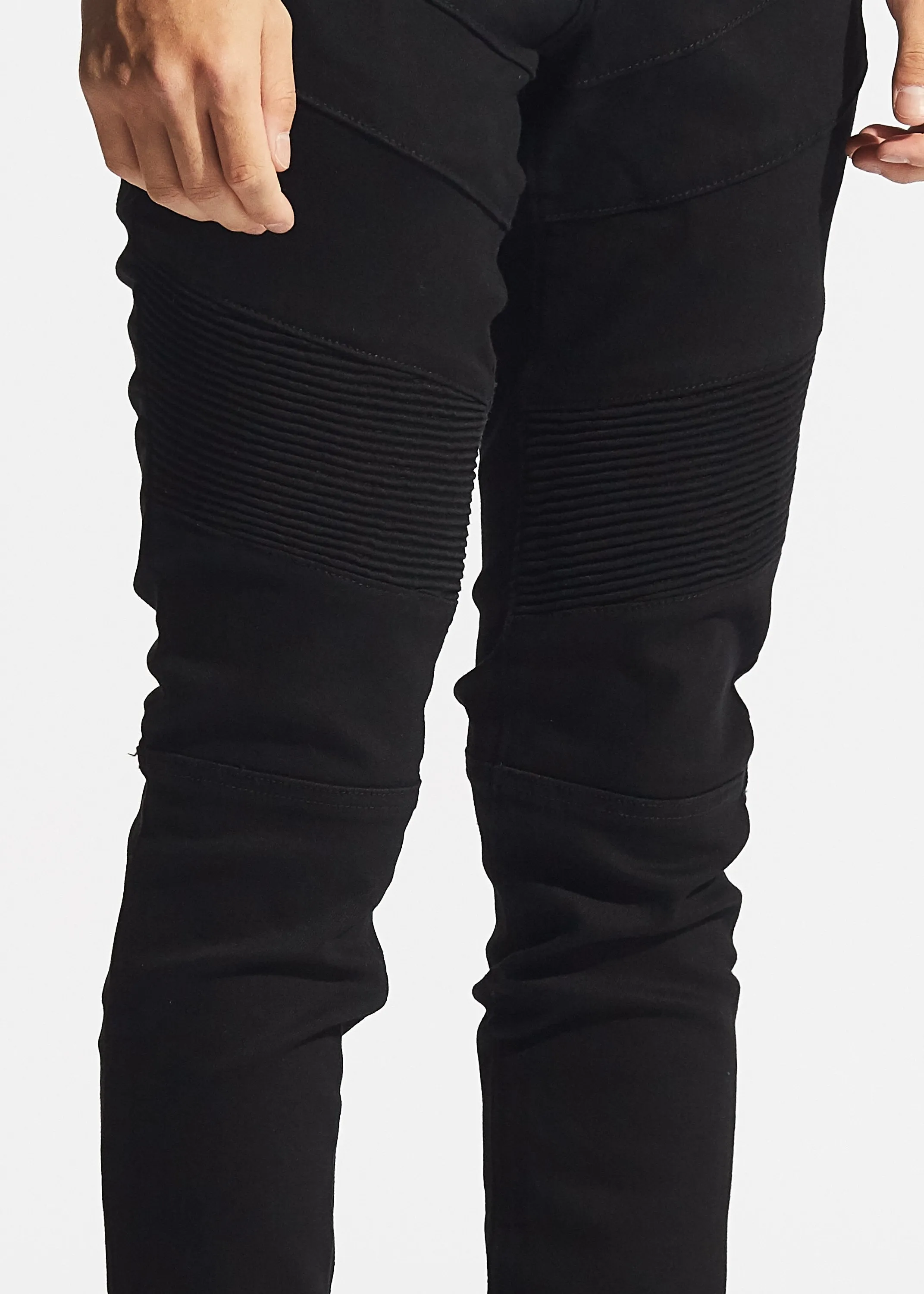 Sol Biker Denim (Black)