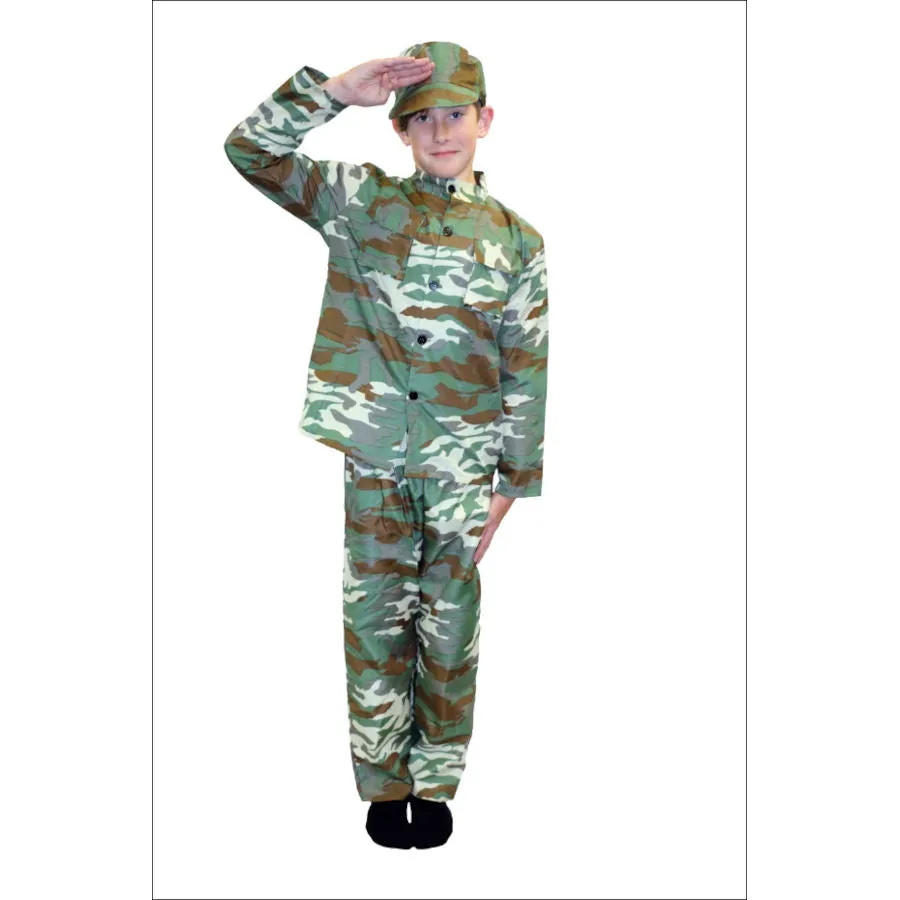 Soldier Tween Costume