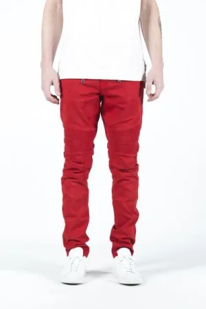 Spencer Biker Denim (Red)