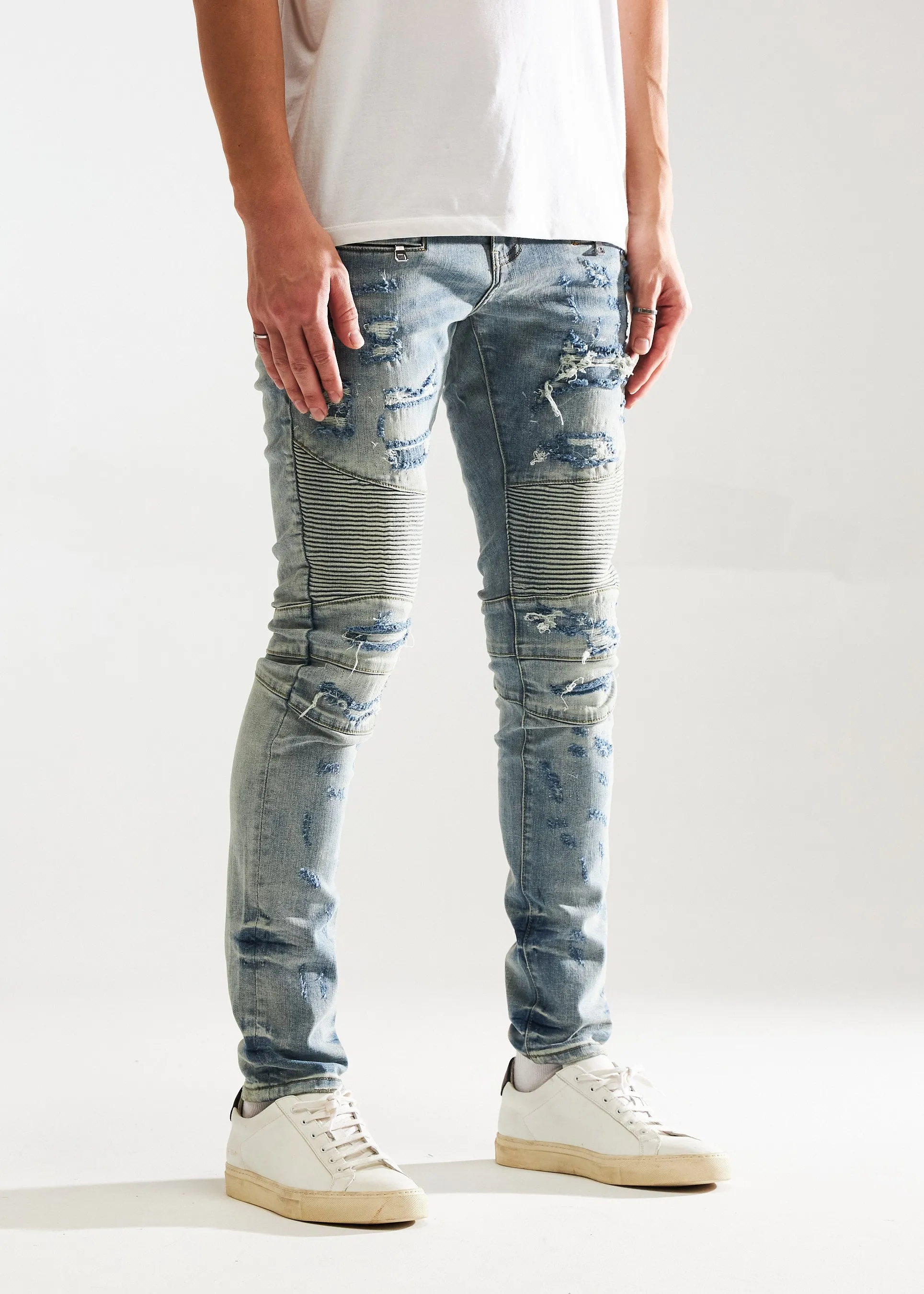 Stefan Biker Denim