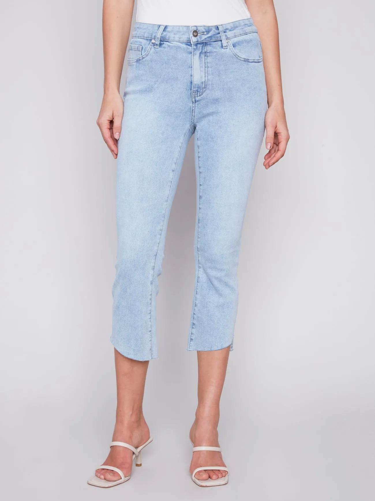 Stretch 5 Pocket Cropped Pant