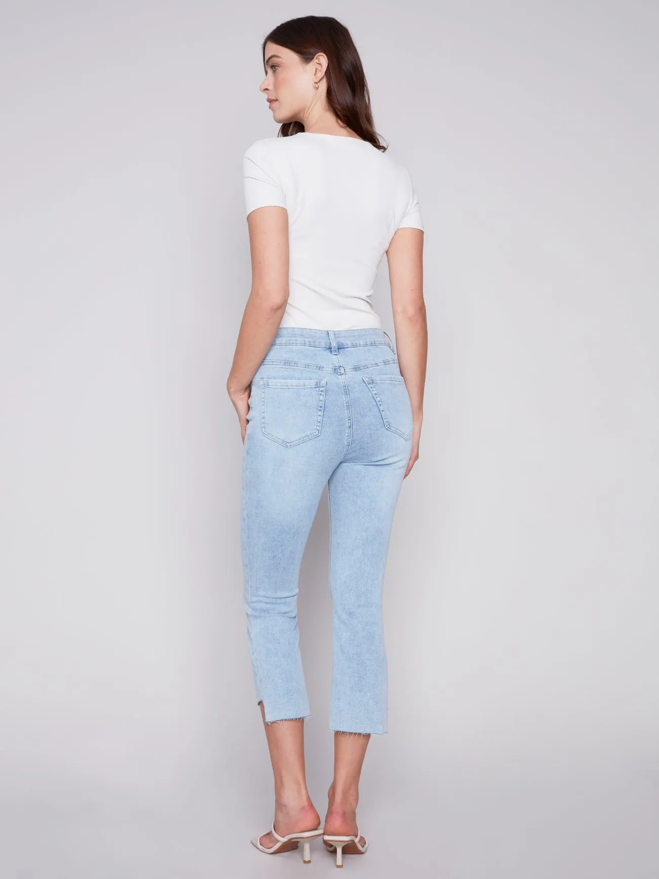 Stretch 5 Pocket Cropped Pant