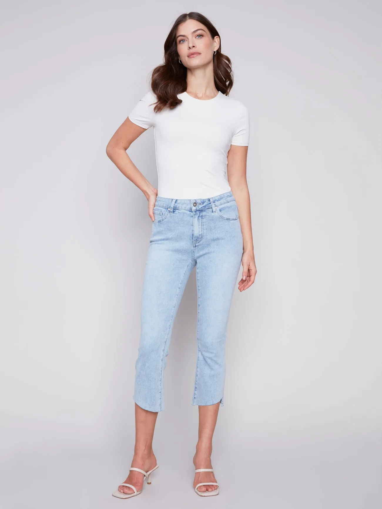 Stretch 5 Pocket Cropped Pant