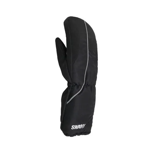 Swany Zippy Mitt Junior Black Medium