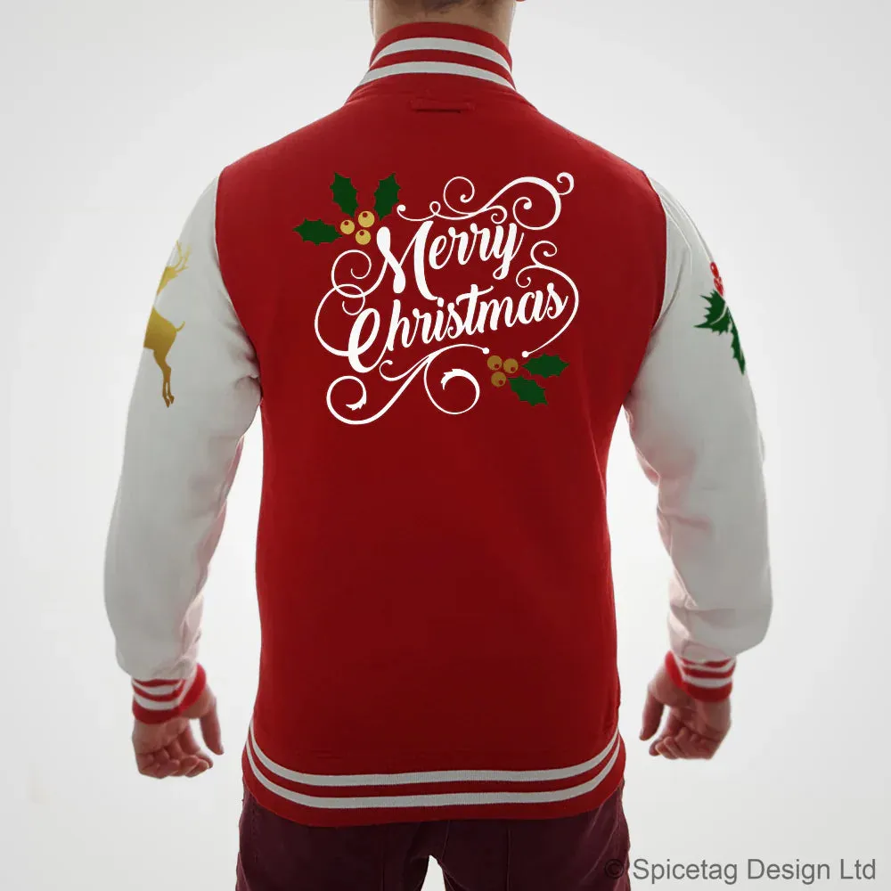 The Ultimate Christmas Varsity Jacket