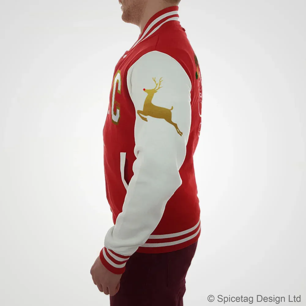 The Ultimate Christmas Varsity Jacket