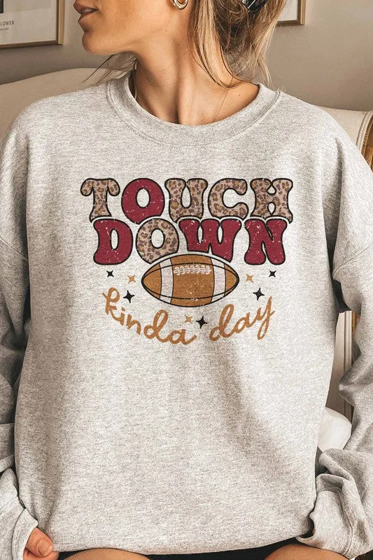 TOUCH DOWN GRAPHIC SWEATSHIRT