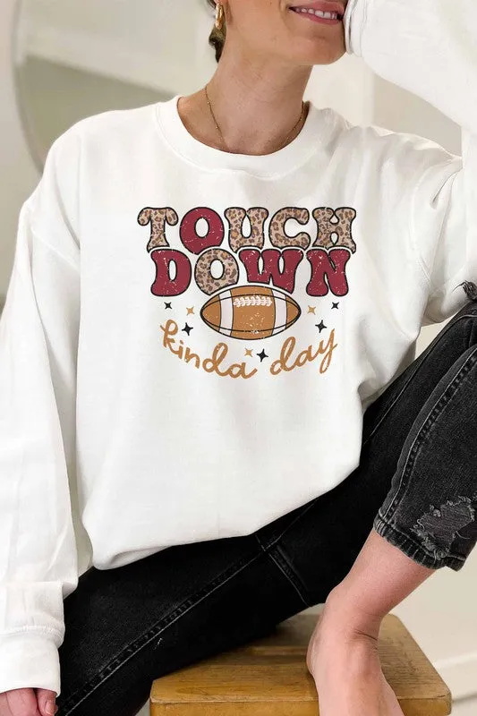 TOUCH DOWN GRAPHIC SWEATSHIRT