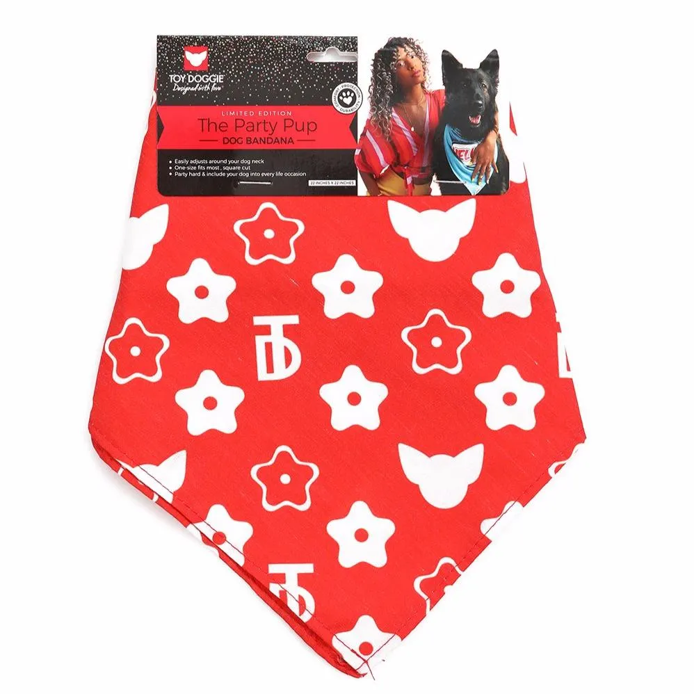 Toy Doggie Monogram- Swag Bandana