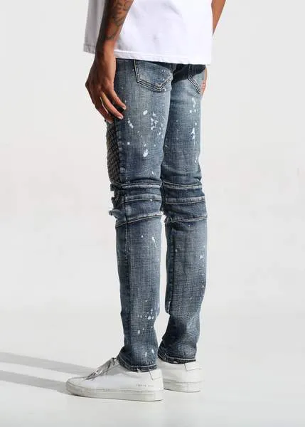 Turkish Biker Denim (Indigo Paint)