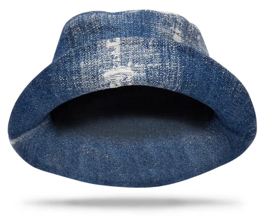 Upcycled Denim Bucket Hat