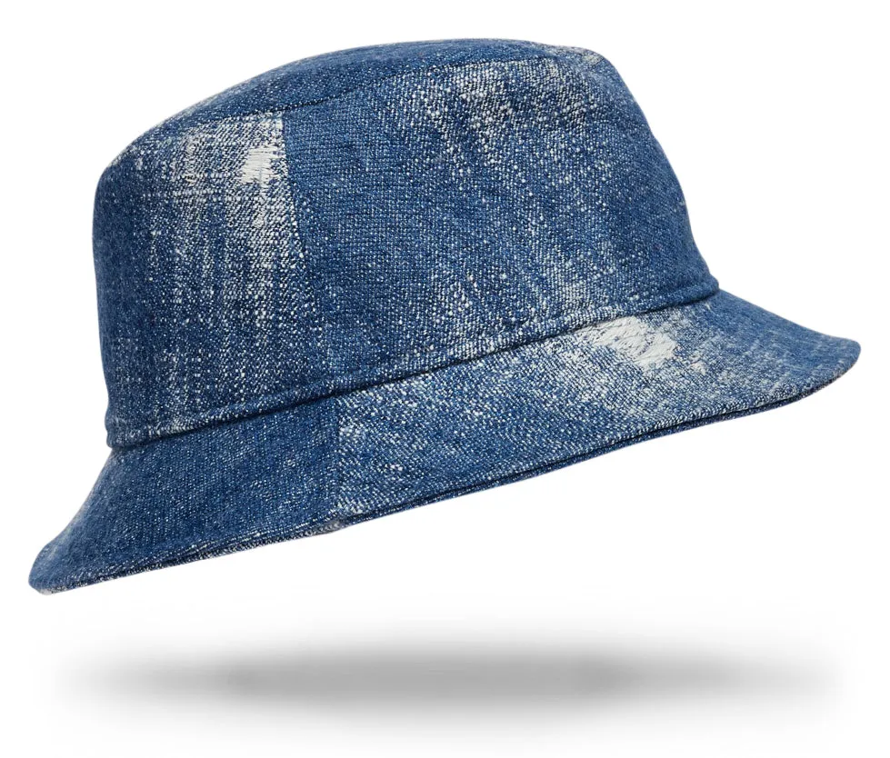 Upcycled Denim Bucket Hat