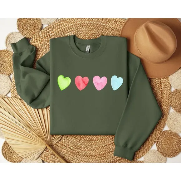 Valentine Sweatshirt Women Valentines Day Shirt Valentine's Day Gifts for her Valentines Shirt Valentines Sweater Heart sweatshirt