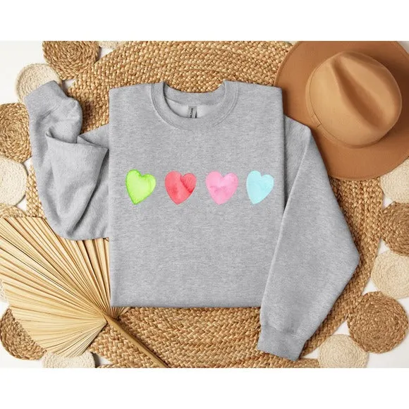 Valentine Sweatshirt Women Valentines Day Shirt Valentine's Day Gifts for her Valentines Shirt Valentines Sweater Heart sweatshirt