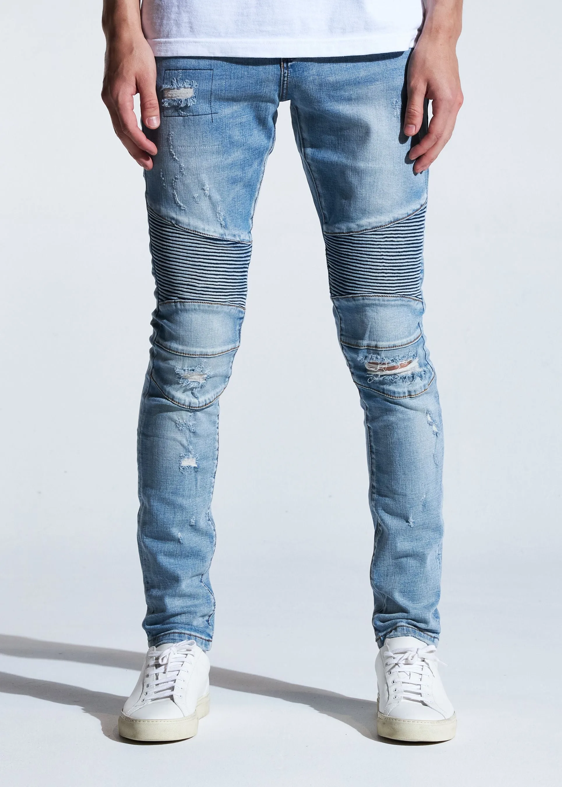 Whitney Biker Denim