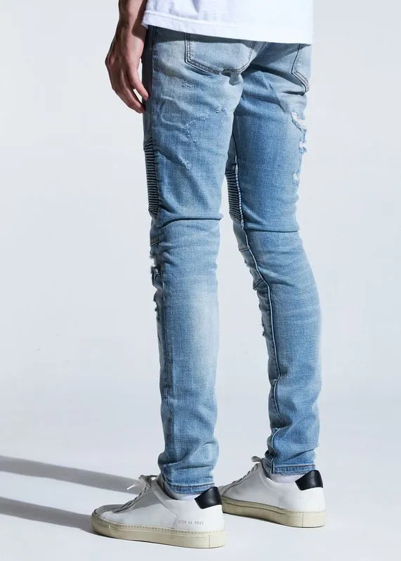 Whitney Biker Denim