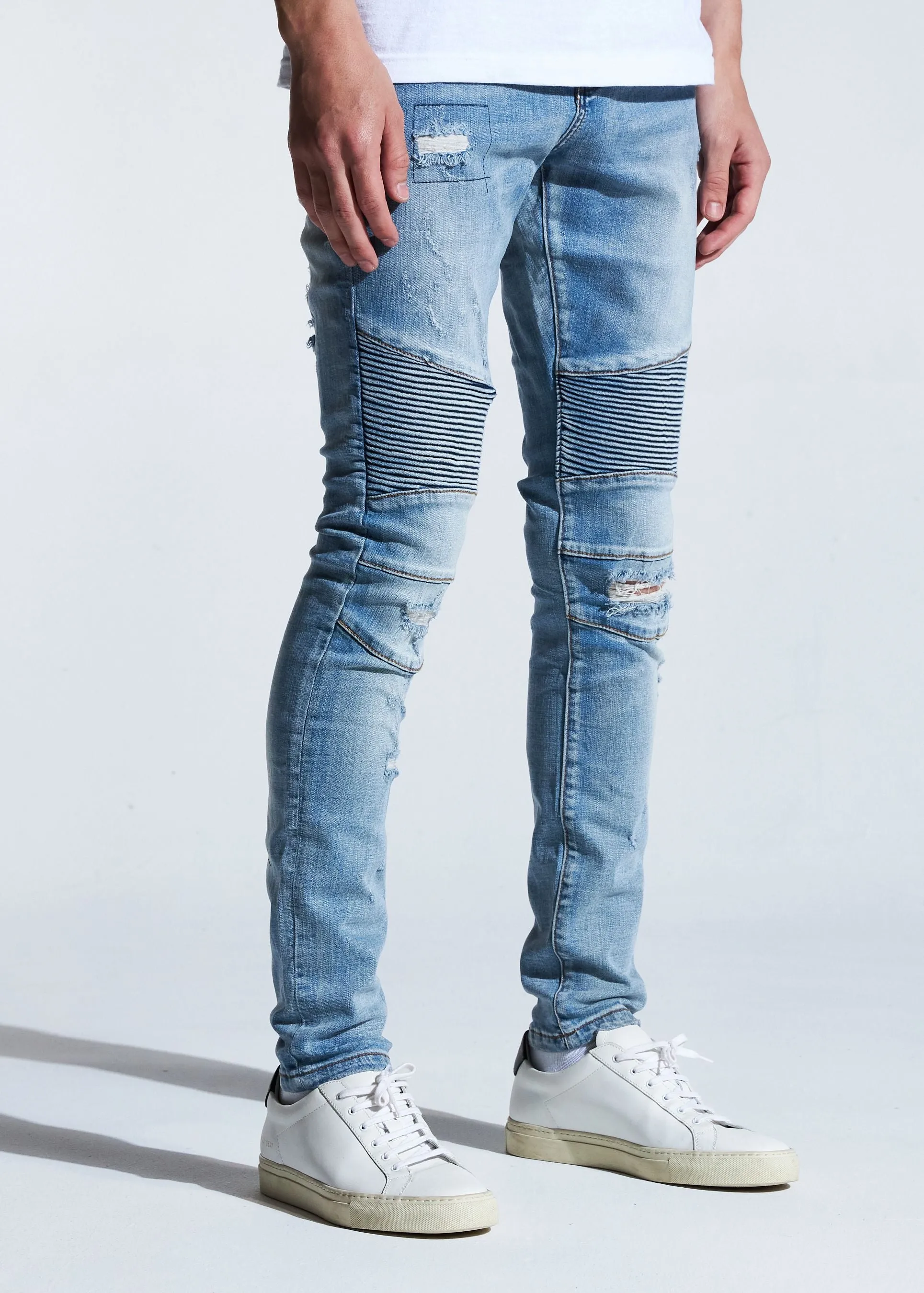 Whitney Biker Denim