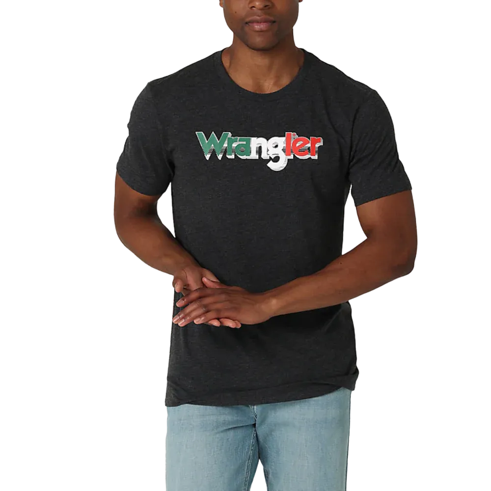 Wrangler Men's Mexican Flag Graphic T-Shirt